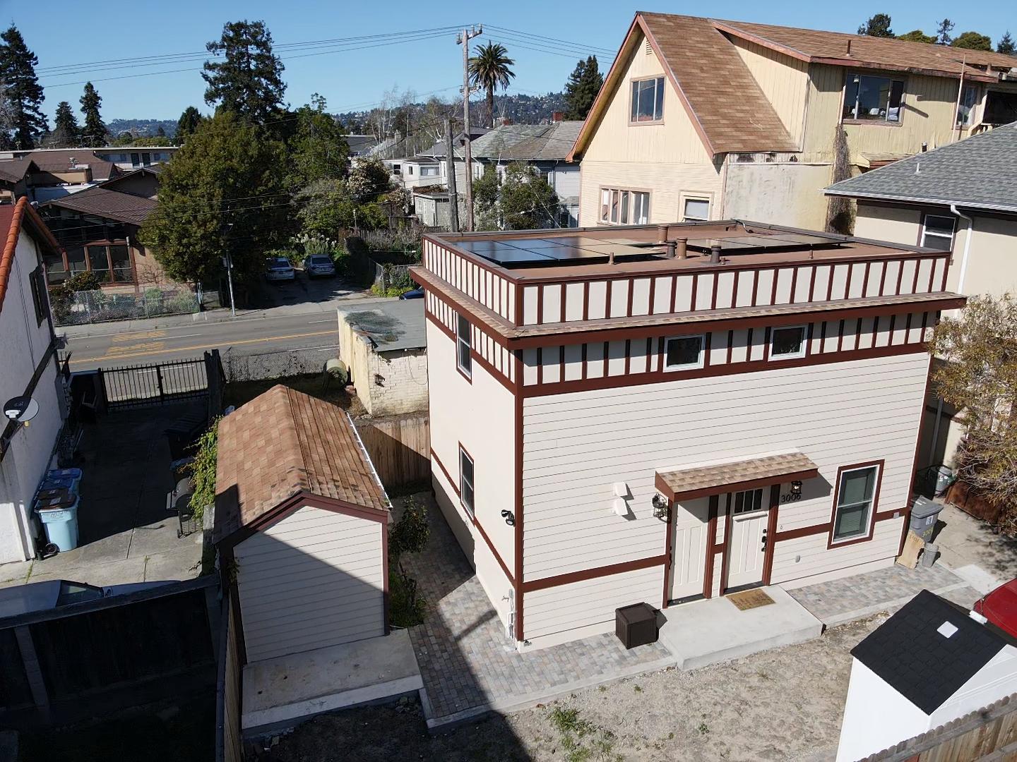 Completed accessory dwelling unit, exterior