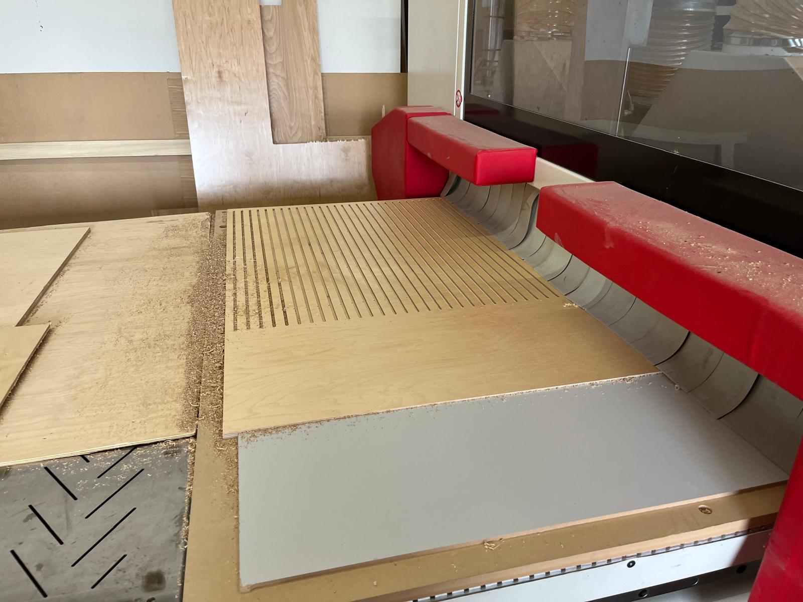 CNC machining in the Ecostep shop